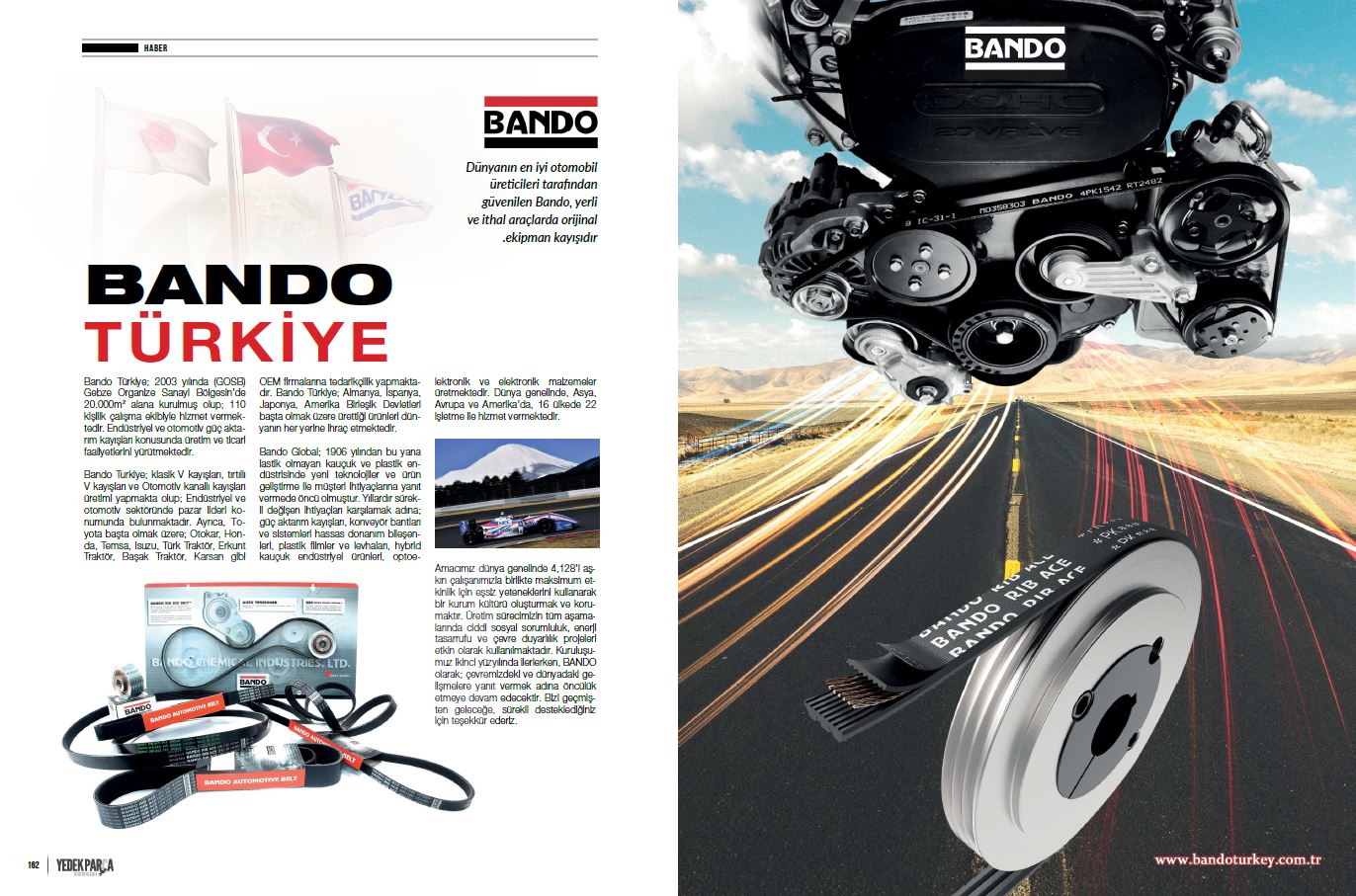 Bando Turkey | Automotive Spare Parts Magazine | November 2021