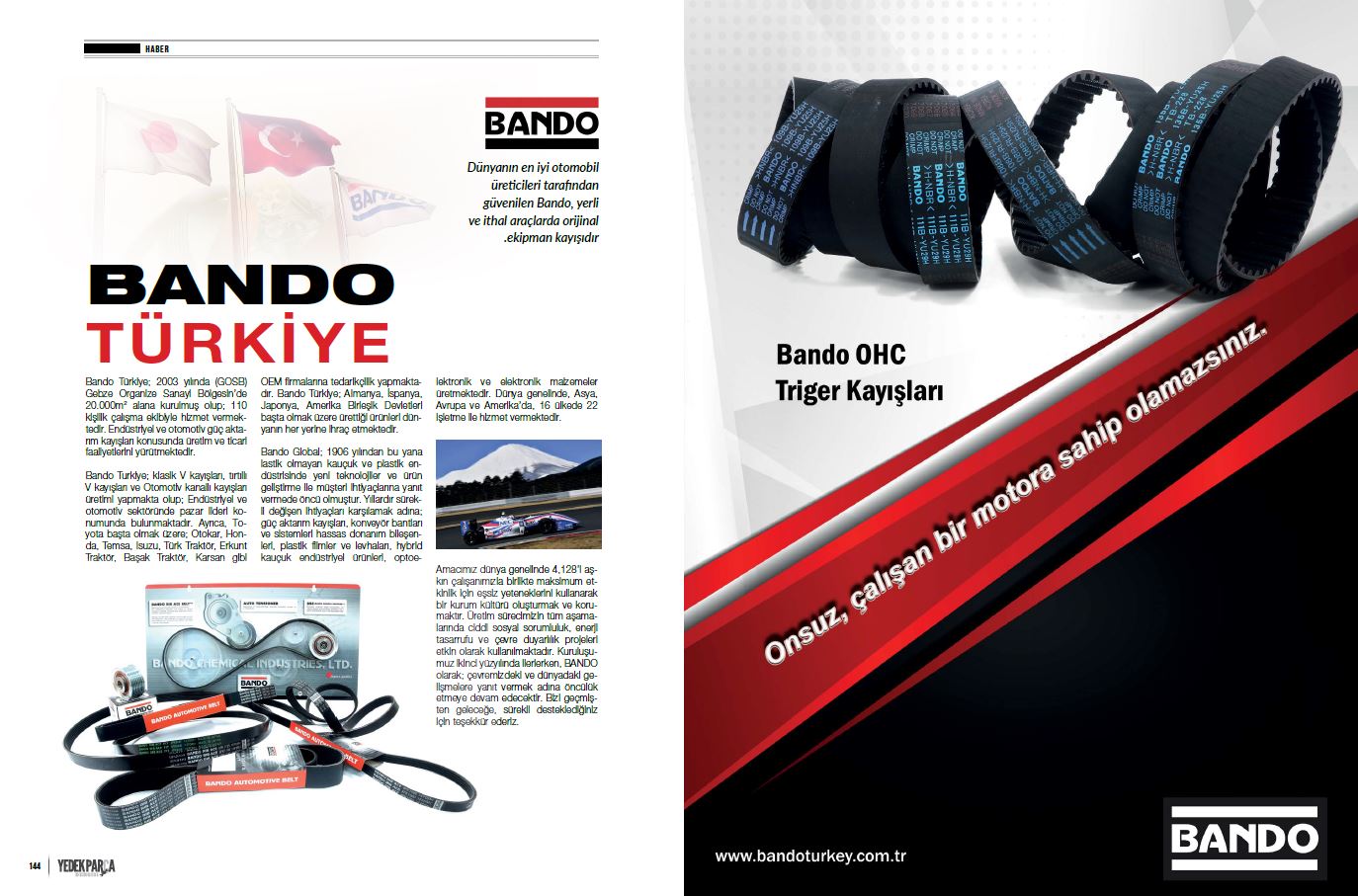 Bando Turkey | Automotive Spare Parts Magazine | December 2021