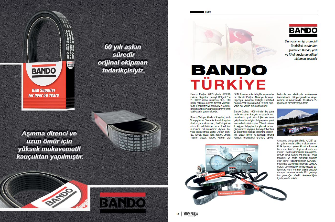 Bando Türkiye | Yedek Parça Dergisi | Eylül 2021